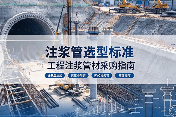 宁阳注浆管选型标准