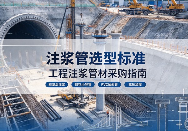 宁阳注浆管选型标准